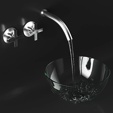 Ceadesign Faucet + Washbasin Set 3D model image 1 