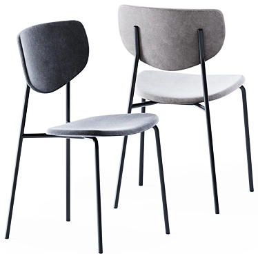 Elegant Caristo Chair SP01 3D model image 1 