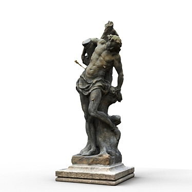 Sebastian of Karlstein Statue | Photogrammetry 3D Model 3D model image 1 