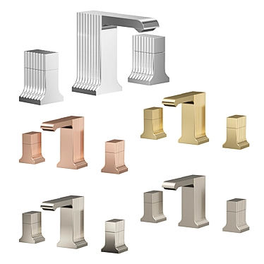 Stella Casanova Washbasin Mixer 3D model image 1 