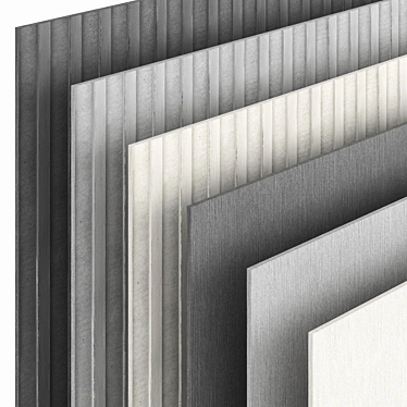 Premium Fiber Cement Panels: Textures for Exteriors & Interiors 3D model image 1 