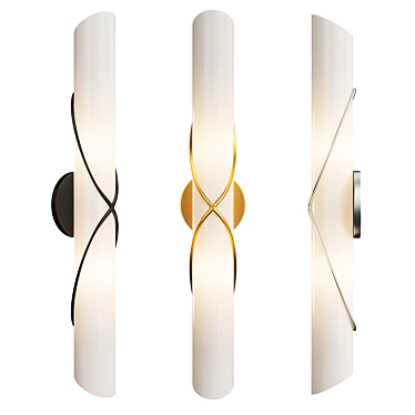 Elegant Roxbury Sconce: Timeless Design 3D model image 1 