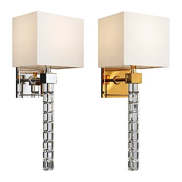 Modern Highball Large Sconce 3D model image 1 