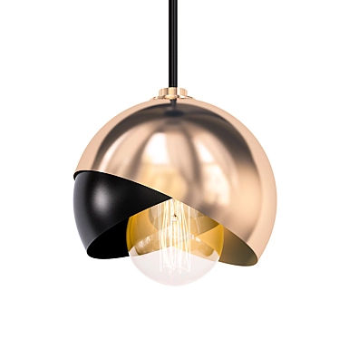 Mitzi Emma Single Light Pendant 3D model image 1 