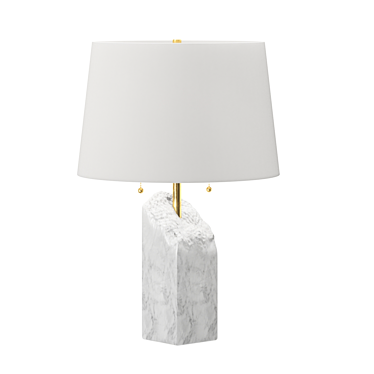 Elegant Ward Table Lamp 3D model image 1 