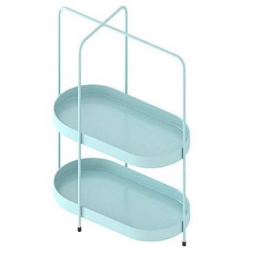 Modern Sulvik Shelf: Sleek Design for Stylish Organization 3D model image 1 