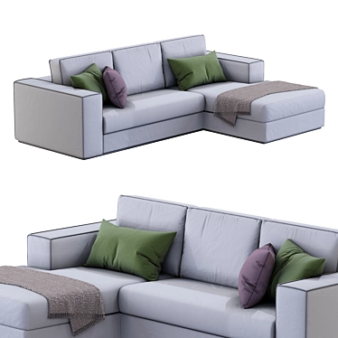 Alhambra Modern Sofa 3D model image 1 