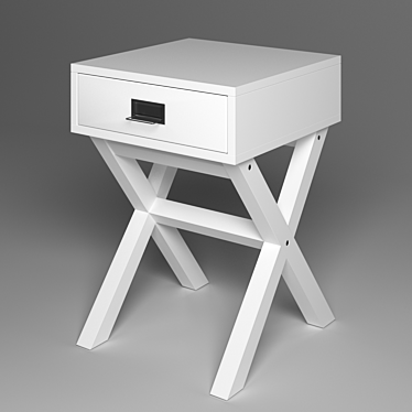 Marsel Bedside Table 3D model image 1 