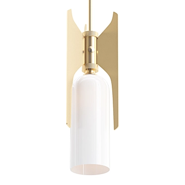 Sleek & Stylish PENNON Pendant 3D model image 1 