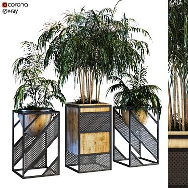 Botanical Bliss Box: Deluxe Plant Set 3D model image 1 