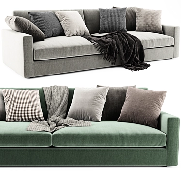 Modern Linteloo Fabio Sofa 3D model image 1 