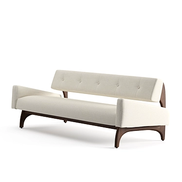 Canadian Modern Sofa: Craft Associates 1601 3D model image 1 