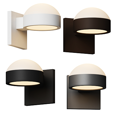 Reals Outdoor Downlight: Elegant Design, Premium Quality 3D model image 1 