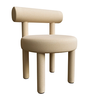 Bauhaus-inspired Gropius Chair 3D model image 1 
