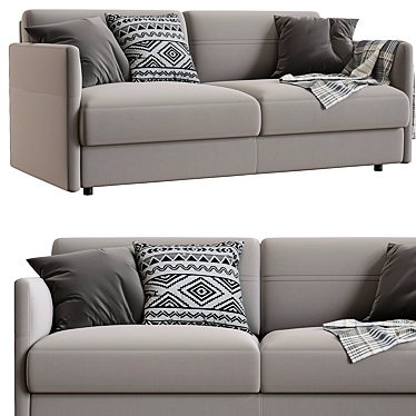 Ditre Italia FRANK: Modern Designer Sofa 3D model image 1 