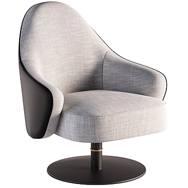 Modern Armchair: High-Quality 3D Model 3D model image 1 