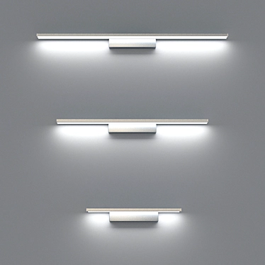 Modern Minimalist Wall Sconce 3D model image 1 