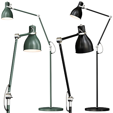 Aröd Floor Reading Lamp in Anthracite 3D model image 1 