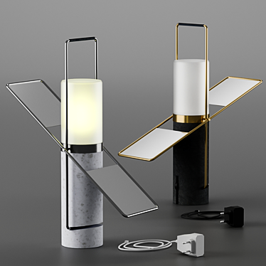 Elegant Mihver Lantern: Unique Design 3D model image 1 