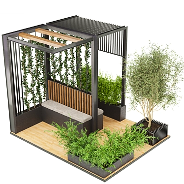 Premium Plant Collection Vol. 208 3D model image 1 