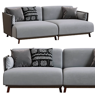 Ditre Italia Kailua Modern Sofa 3D model image 1 