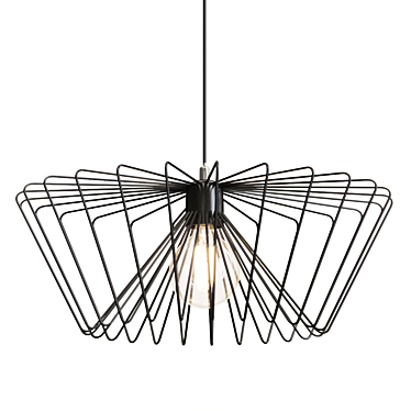 Modern Design Lamp: in 3D model image 1 