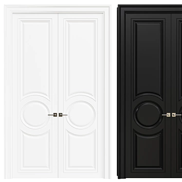 Title: Sleek Interior Door 3D model image 1 