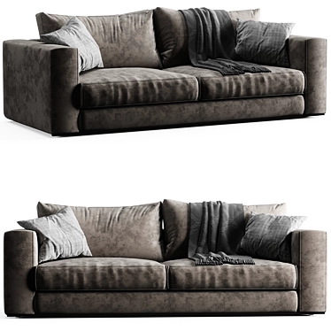 Sophisticated Desiree Ozium Sofa 3D model image 1 