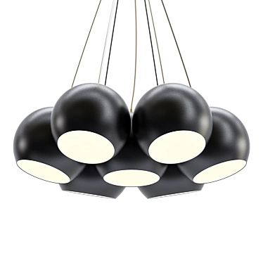 Rondo Pendant Light: Elegant Illumination 3D model image 1 