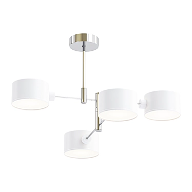 ASHLEY Ceiling Chandelier E14 4*60W 220V 3D model image 1 