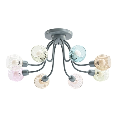 Elegant Citilux Popurri Chandelier 3D model image 1 