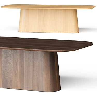 Modern Ton POV Dining Table 3D model image 1 