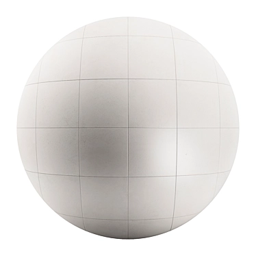 Planet Beige Concrete Tile: Seamless 4x4 Texture in Various Finishes 3D model image 1 