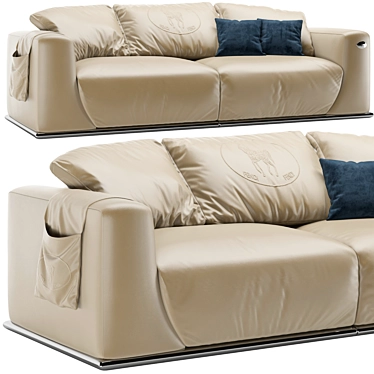 FENDI CASA FABIO Comfort Sofa 3D model image 1 