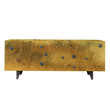 Erwan Boulloud Rock Crystal Inlaid Sideboard 3D model image 1 