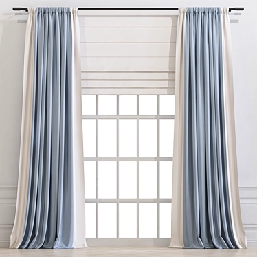 Innovative Curtain Design - Curtain 889 3D model image 1 