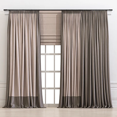 Revamp Vogue Curtain 3D model image 1 