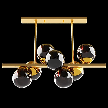 Elegant Studio Berry Chandelier 3D model image 1 