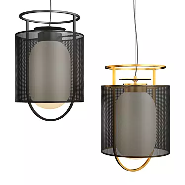 Modern Design Lamps Kioto 3D model image 1 