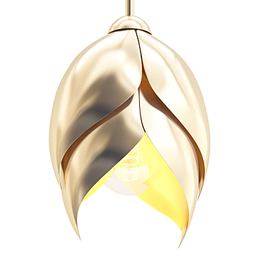 Elegant Edith Pendant 3D model image 1 