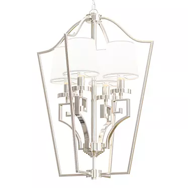 Elegant Corona Lantern 3D model image 1 