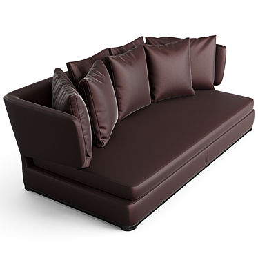 Luxurious B&B Italia Amoenus Sofa 3D model image 1 