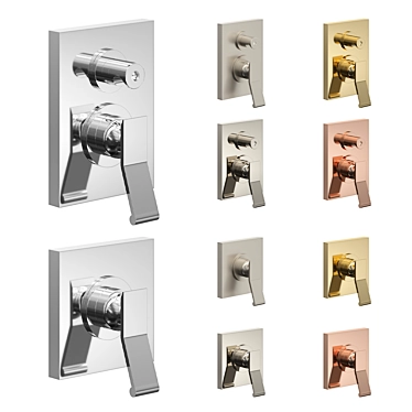 Stella Casanova Wall Mount Faucet 3D model image 1 