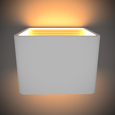 Coneto LED Wall Light 3D model image 1 