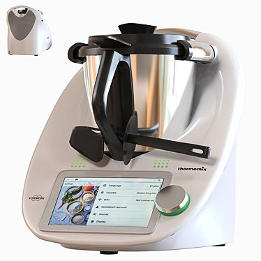 Ultimate Cooking Companion: Vorwerk Thermomix TM6 3D model image 1 