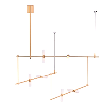 SleekGeometrix Pendant Lighting 3D model image 1 