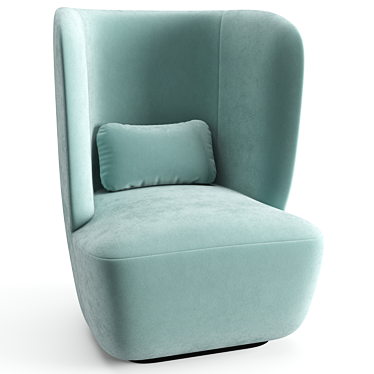 Elevate Your Comfort: Gubi Stay Lounge Chair 3D model image 1 