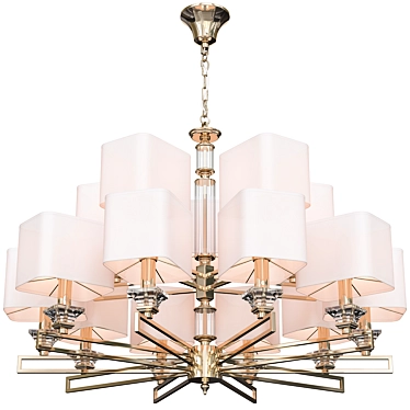  Elegant Maytoni Ontario Pendant Chandelier 3D model image 1 