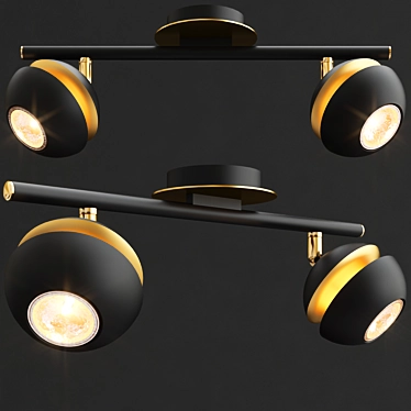 Eglo Nocito - Adjustable Direction Ceiling Spotlight 3D model image 1 