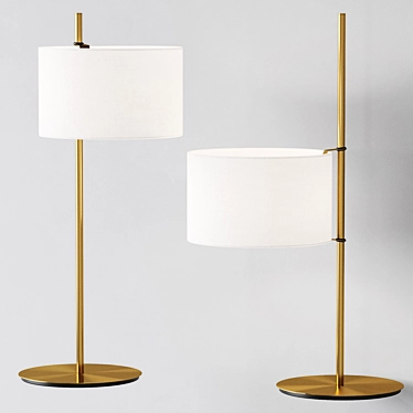 Ontario Table Lamp: Elegant Illumination for Your Home 3D model image 1 